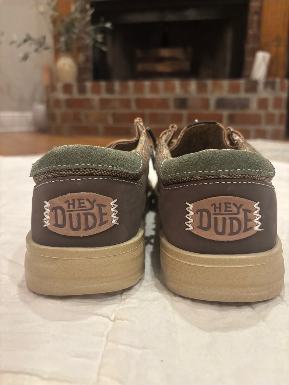 Men’s HeyDude Brown, Paul Style Brand New